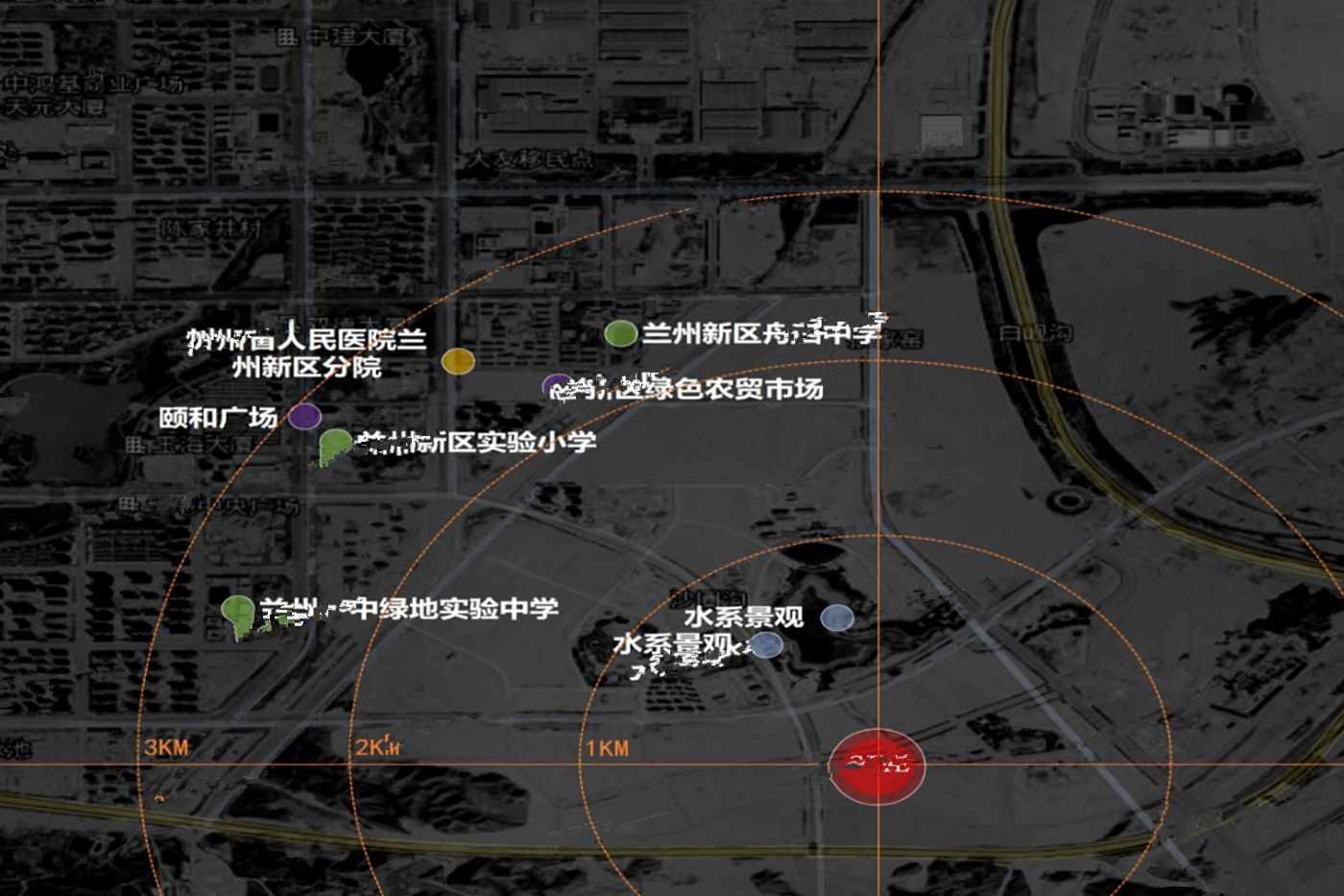 瑞岭恒园位置交通图