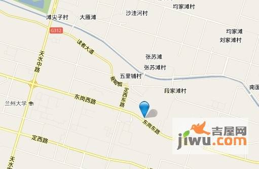 五里铺干休所地块位置交通图