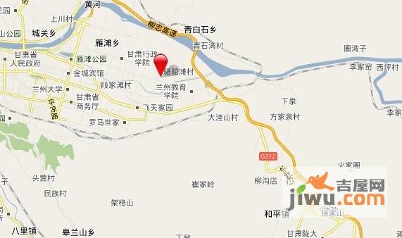 骆驼滩城中村改造位置交通图