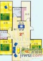 静宝家园3室2厅2卫131.9㎡户型图