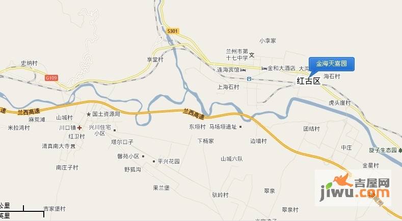 金海天嘉园位置交通图图片