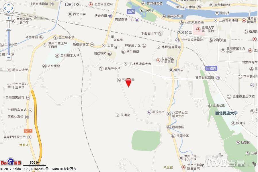 南山丽舍位置交通图