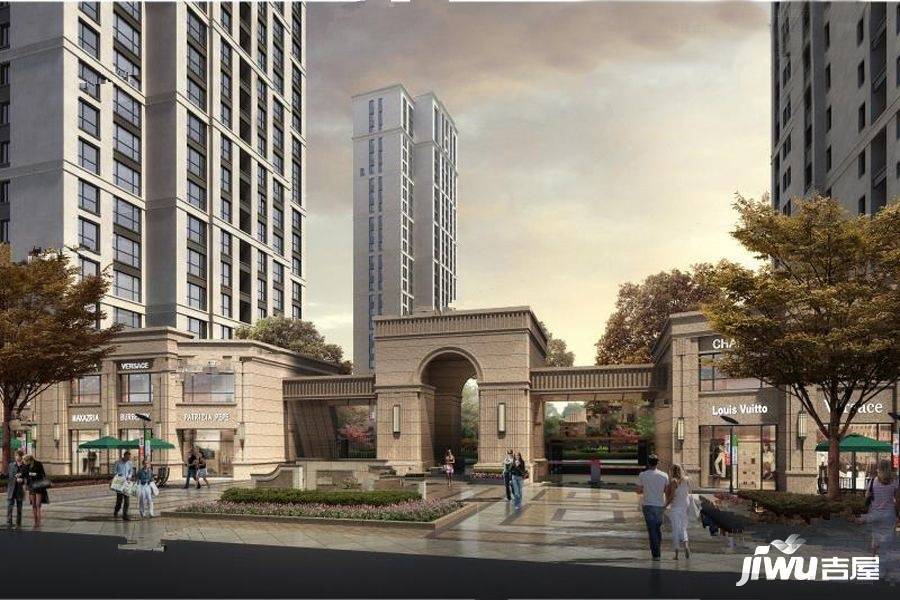 金城御景园实景图