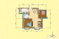 立达·青年郡2室2厅1卫91㎡户型图